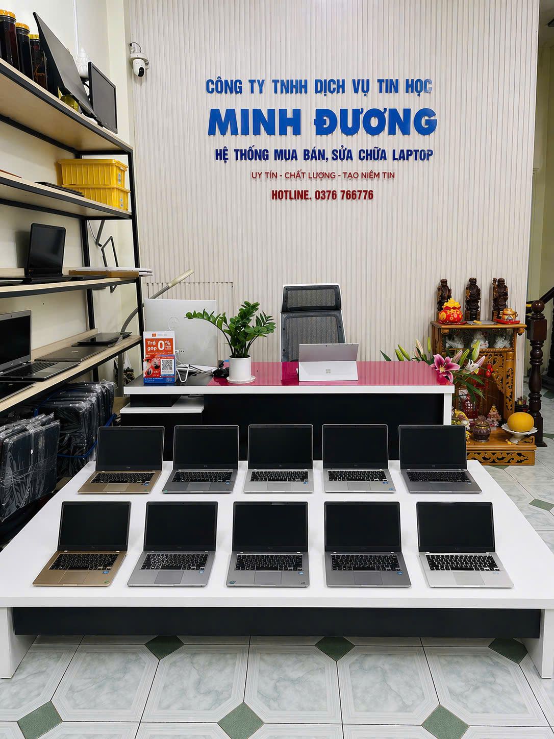 Thu mua laptop Minh Đương
